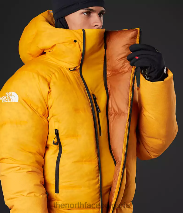 облекло The North Face хималайски костюм злато на върха мъже 40DF0869