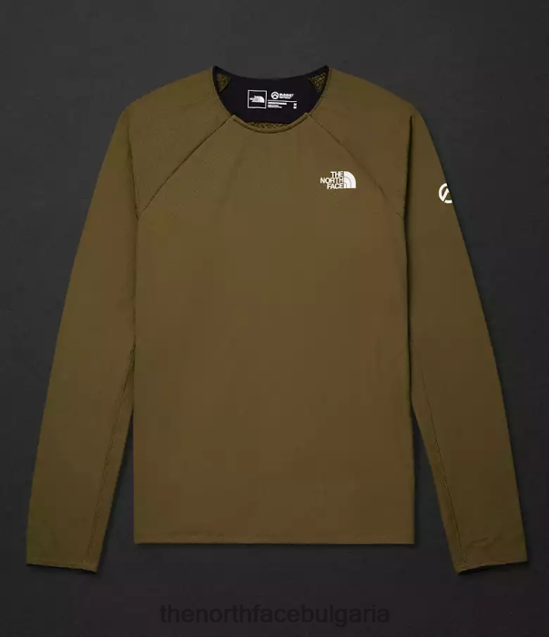 облекло The North Face summit series futurefleece crew военна маслина мъже 40DF0123