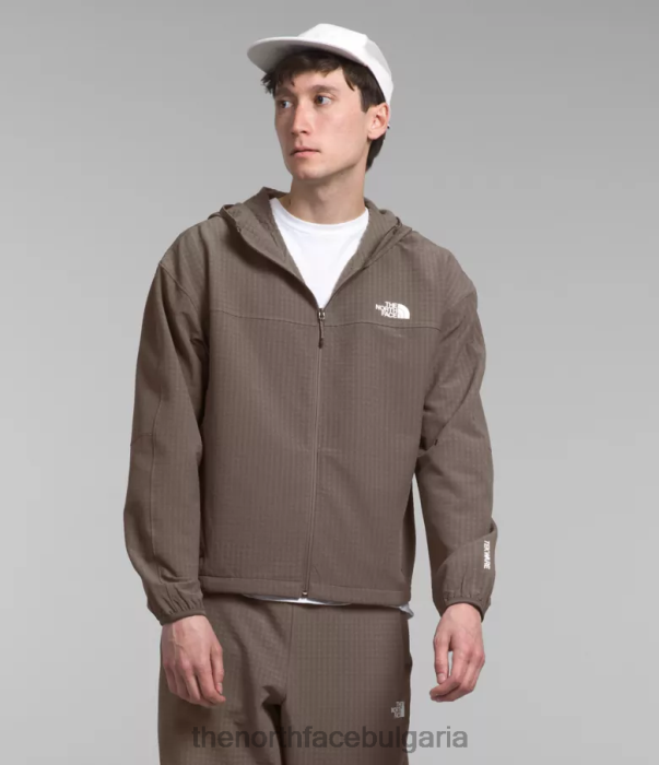 облекло The North Face Tekware решетка качулка соколово кафяво мъже 40DF0832