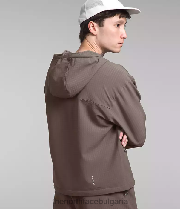 облекло The North Face Tekware решетка качулка соколово кафяво мъже 40DF0832