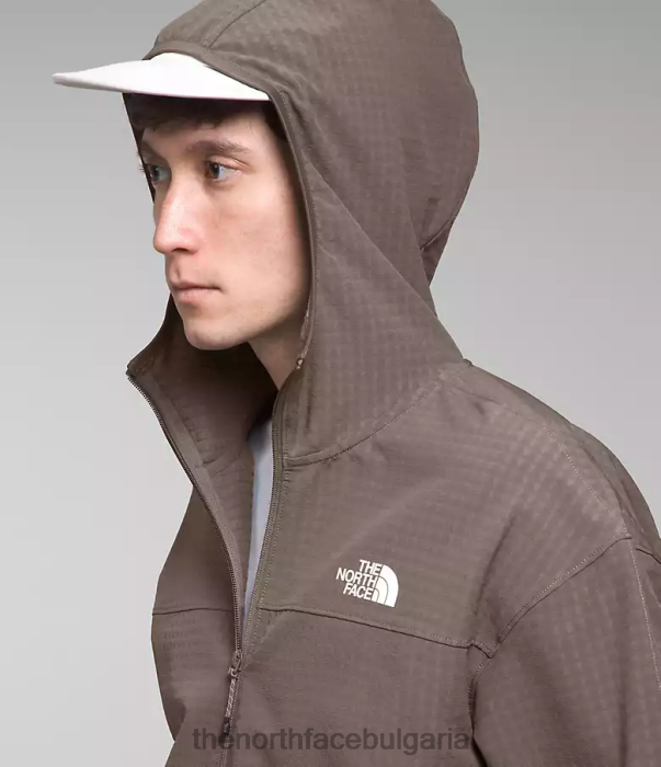 облекло The North Face Tekware решетка качулка соколово кафяво мъже 40DF0832