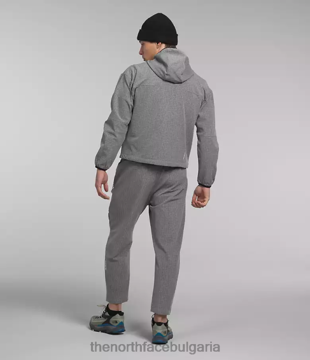 облекло The North Face Tekware решетка качулка tnf средно сив пирен мъже 40DF0834