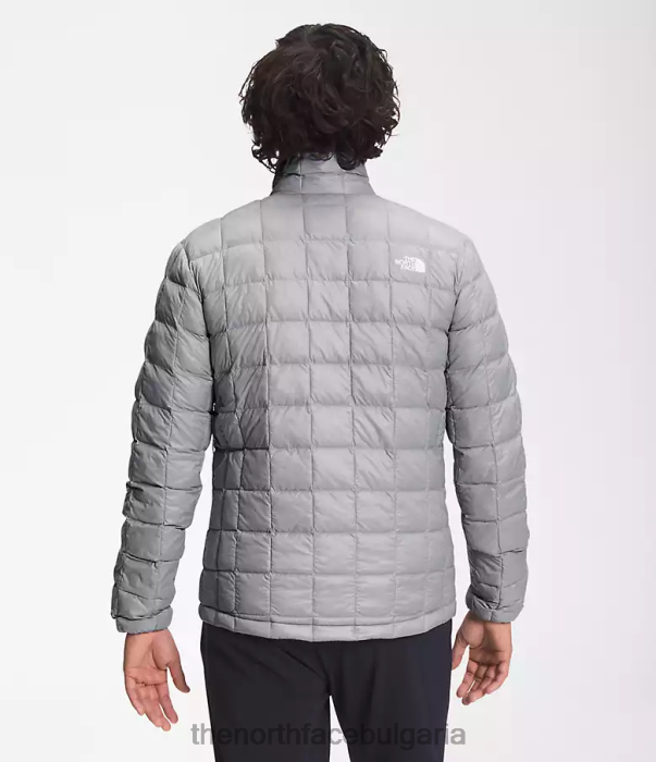 облекло The North Face термобол еко яке 2.0 смесено сиво мъже 40DF08