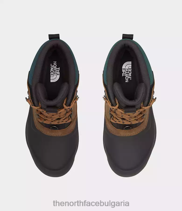 обувки The North Face водоустойчиви ботуши chilkat v 400 препечено кафяво/tnf черно мъже 40DF01267