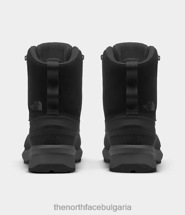 обувки The North Face chilkat v дантелени водоустойчиви ботуши tnf черно/асфалтово сиво мъже 40DF0613