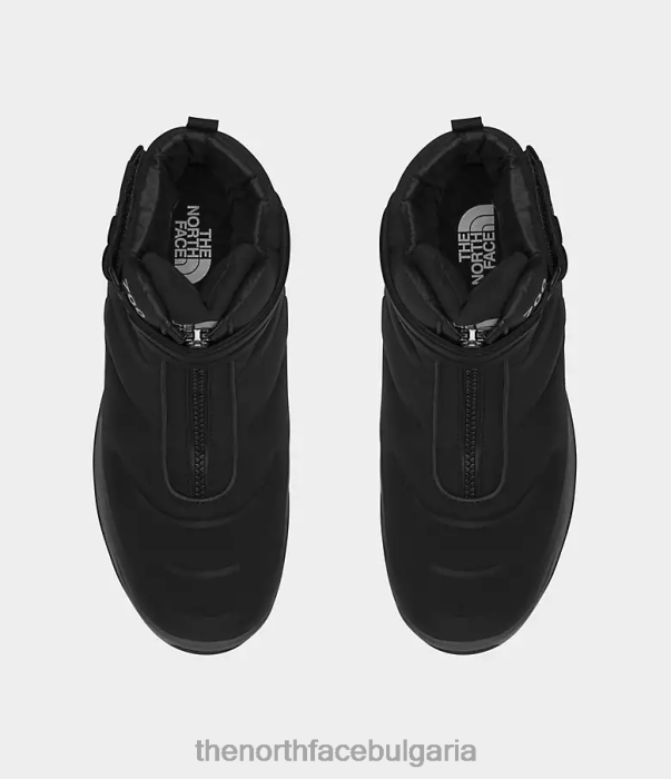 обувки The North Face водоустойчиви ботуши с каишка nuptse ii tnf черно/асфалтово сиво мъже 40DF0932
