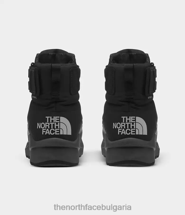 обувки The North Face водоустойчиви ботуши с каишка nuptse ii tnf черно/асфалтово сиво мъже 40DF0932