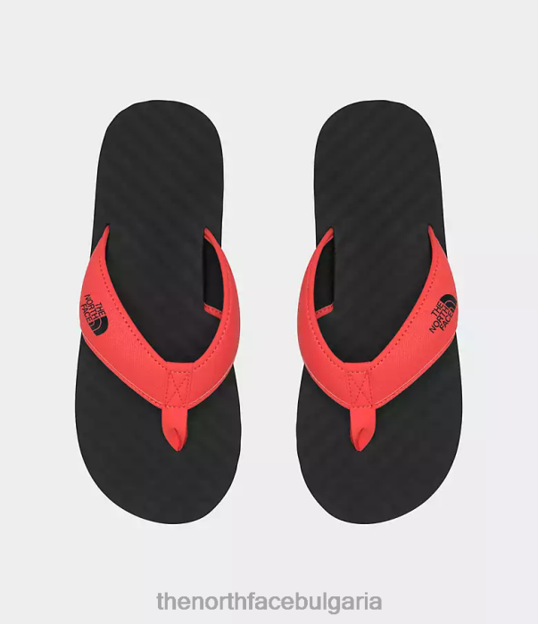 обувки The North Face джапанки от базовия лагер ii tnf черно/ретро оранжево мъже 40DF0498