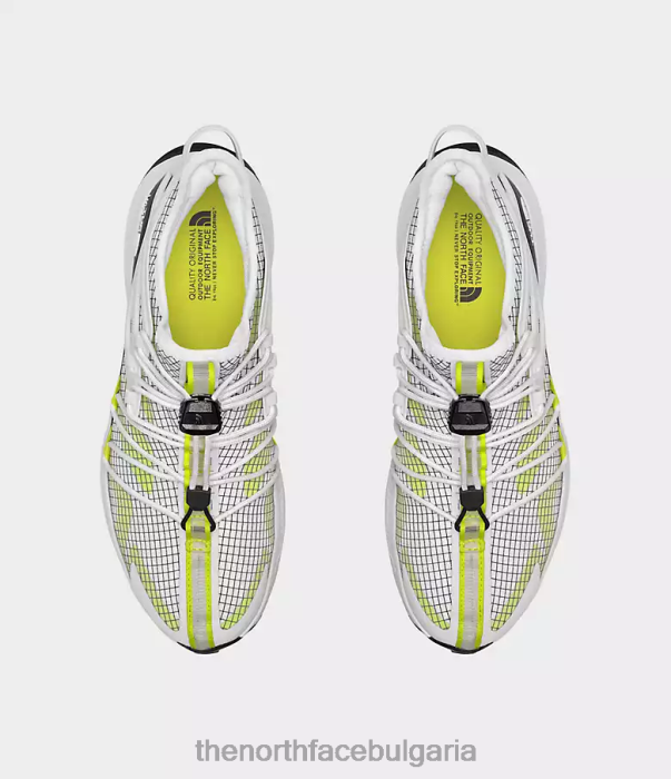 обувки The North Face обувки oxeye tech tnf бяло/LED жълто мъже 40DF0661