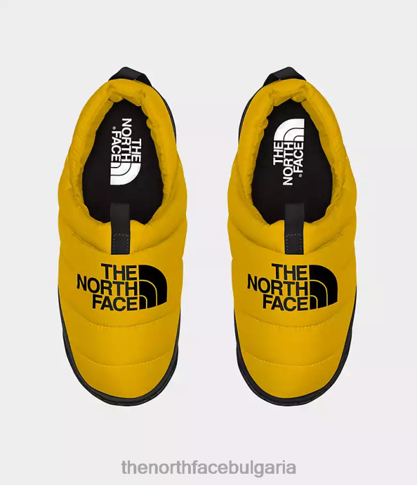 обувки The North Face nuptse мулета summit gold/tnf black мъже 40DF0555