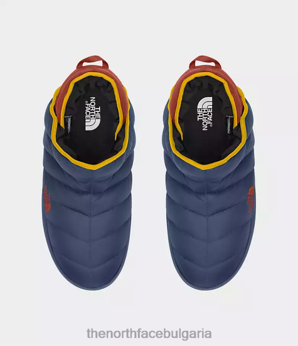 обувки The North Face ботуши с термотопка сенчесто синьо/бренди кафяво мъже 40DF0791