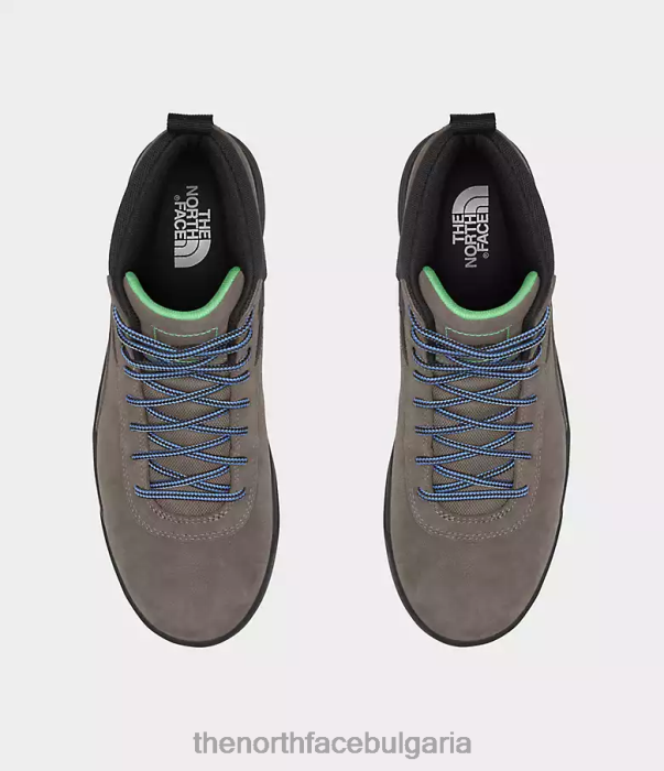 обувки The North Face лаример средни водоустойчиви ботуши соколово кафяво/tnf черно мъже 40DF0312