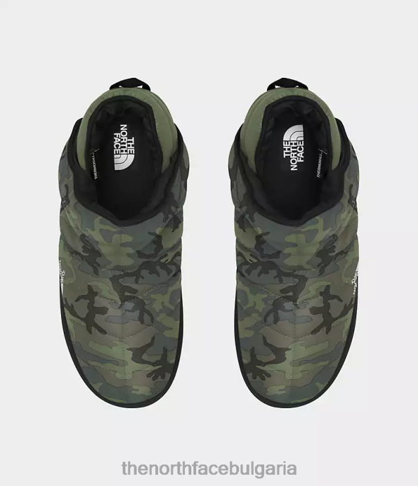 обувки The North Face ботуши с термотопка камуфлажен принт от мащерка/tnf черно мъже 40DF0789