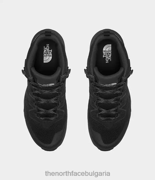 обувки The North Face hedgehog 3 средни водоустойчиви ботуши tnf черно/асфалтово сиво мъже 40DF0835