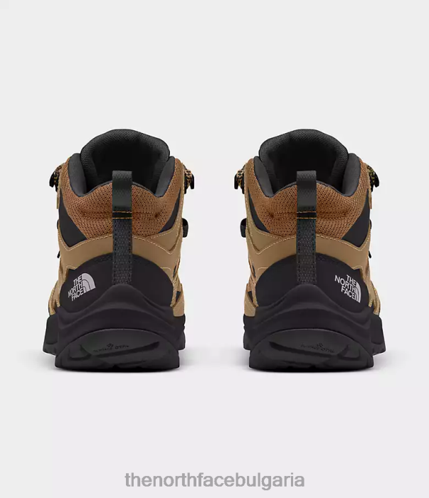 обувки The North Face hedgehog 3 средни водоустойчиви ботуши полезно кафяво/tnf черно мъже 40DF0836