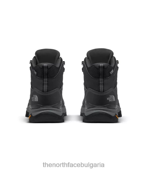 обувки The North Face ботуши hedgehog fastpack ii mid wp tnf черен/тъмносив мъже 40DF01219
