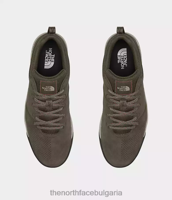 обувки The North Face обувки larimer lace ii ново тъмнозелено/пясъчник мъже 40DF01043