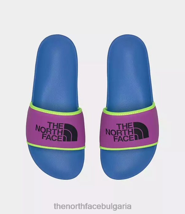 обувки The North Face слайдове от базовия лагер iii супер звуково синьо/tnf черно мъже 40DF036