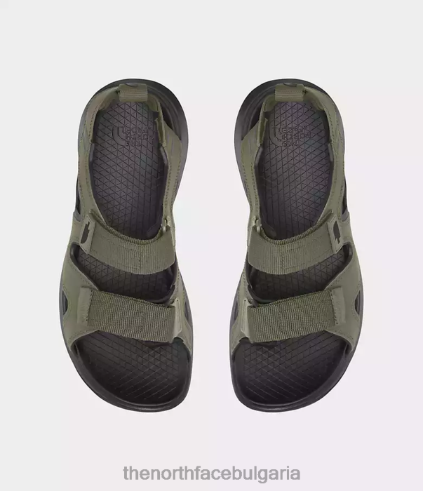 обувки The North Face сандали на таралеж iii изгорено маслинено зелено/tnf черно мъже 40DF0552
