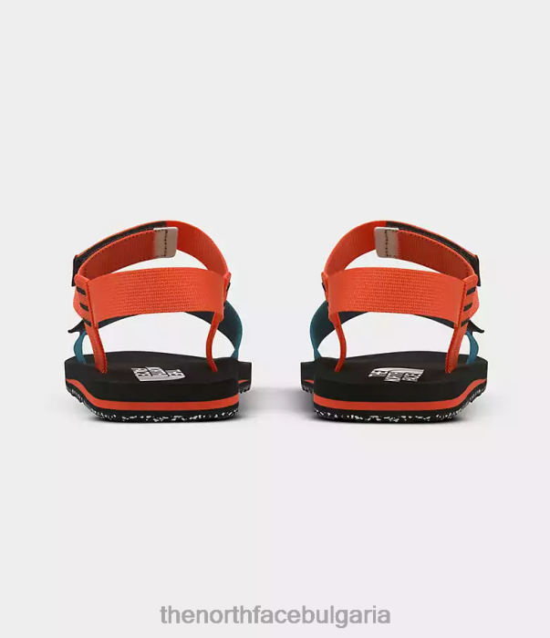 обувки The North Face сандали skeena tnf черно/ретро оранжево мъже 40DF0713
