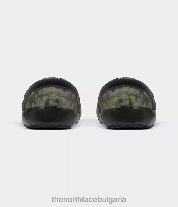 обувки The North Face thermoball traction mules v камуфлажен принт от мащерка/мащерка мъже 40DF01127