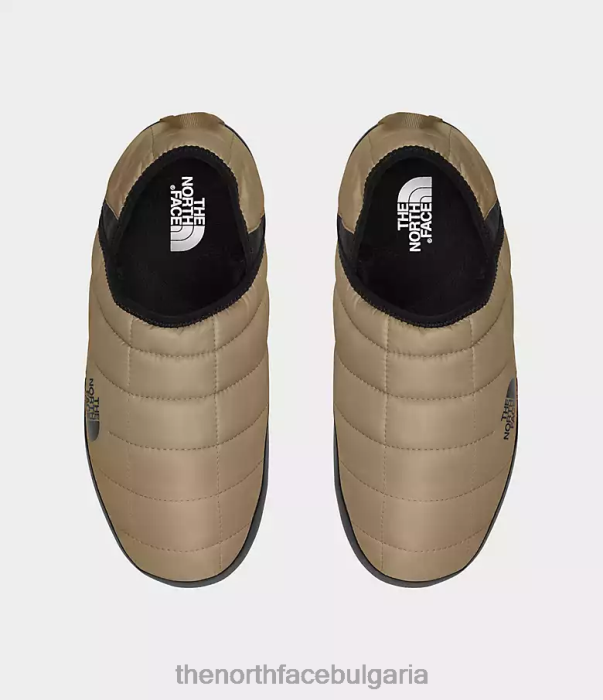 обувки The North Face thermoball traction mules v hawthorne khaki/tnf черно мъже 40DF01130