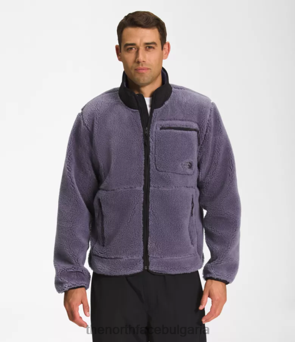 облекло The North Face яке с екстремни ципове лунен шисти мъже 40DF0547