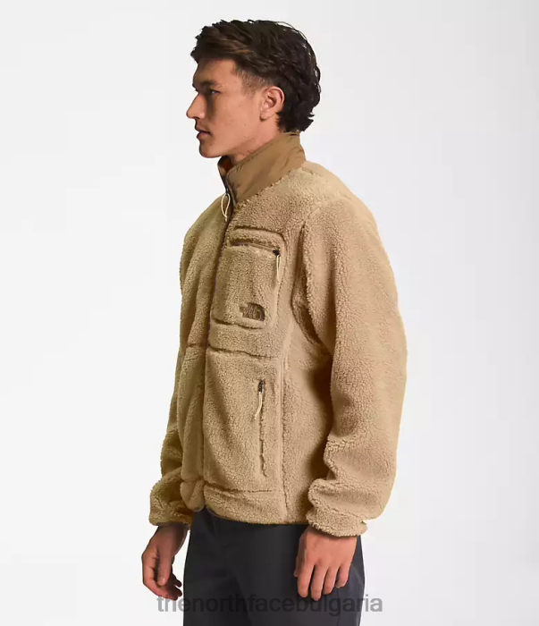 облекло The North Face яке с екстремни ципове каки камък/утилитарно кафяво мъже 40DF0548