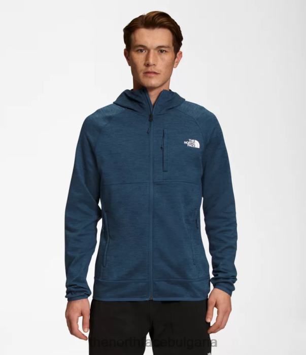 облекло The North Face качулка Canyonlands сенчест син пирен мъже 40DF0923