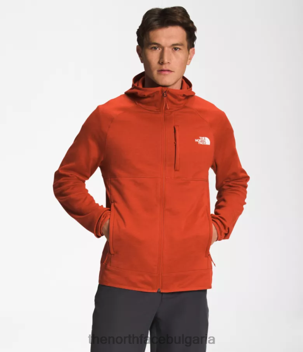 облекло The North Face качулка Canyonlands ръждив бронзов пирен мъже 40DF0925