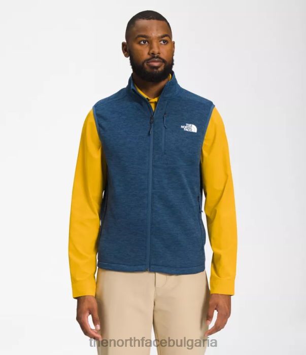 облекло The North Face жилетка Canyonlands сенчест син пирен мъже 40DF097