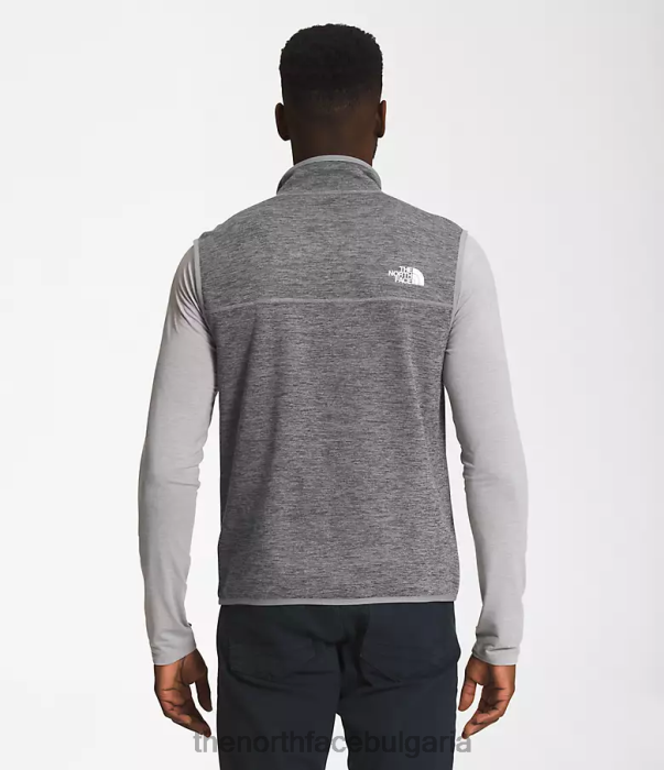 облекло The North Face жилетка Canyonlands tnf средно сив пирен мъже 40DF096