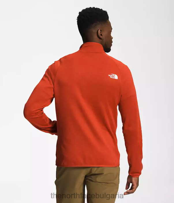 облекло The North Face canyonlands full-zip ръждив бронзов пирен мъже 40DF0953