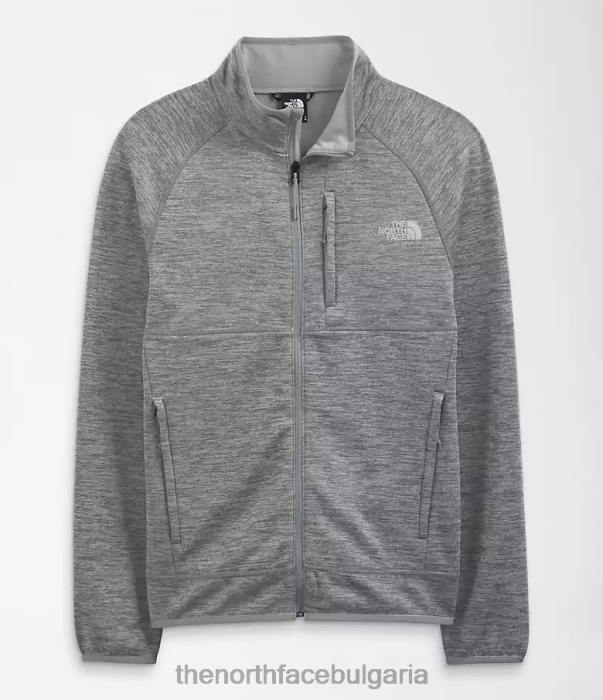 облекло The North Face canyonlands full-zip tnf средно сив пирен мъже 40DF0952