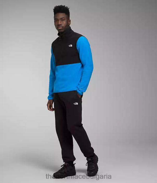 облекло The North Face alpine polartec 100 -цип оптично синьо/tnf черно мъже 40DF0776