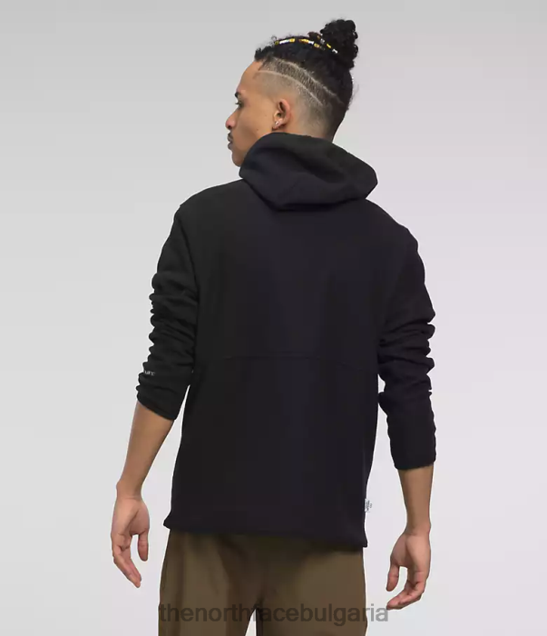 облекло The North Face алпийски пуловер polartec 100 tnf черно мъже 40DF0118