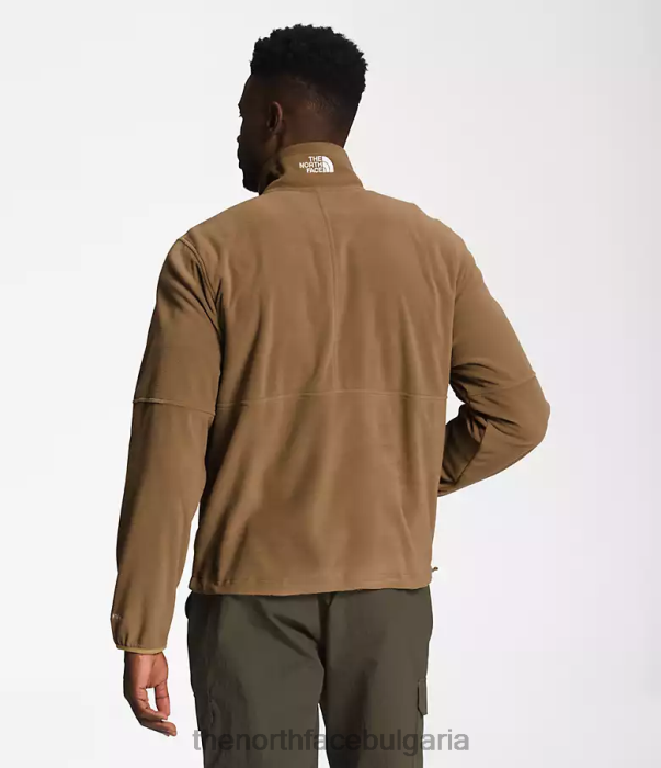 облекло The North Face tnf polartec 100 -zip полезно кафяво мъже 40DF0300