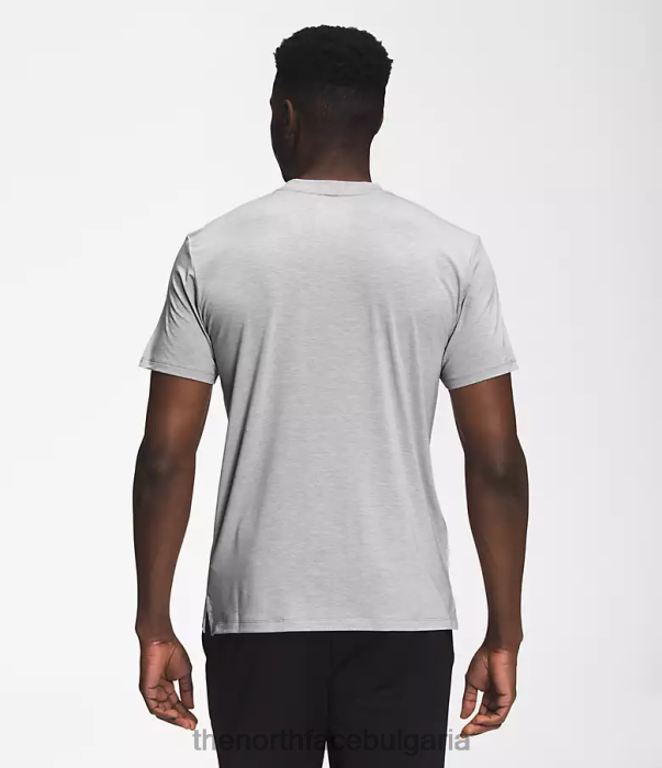 облекло The North Face бродят с къс ръкав мелд сив пирен мъже 40DF01256