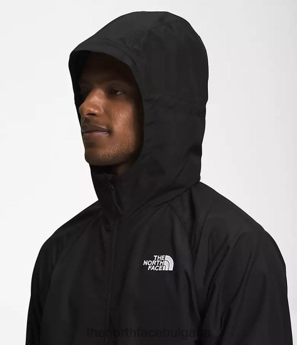 облекло The North Face суичър с качулка 2.0 tnf черно/прашно коралово оранжево мъже 40DF0478