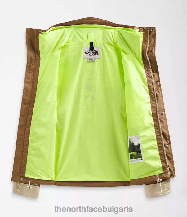 облекло The North Face 86 висококачествено планинско яке с ниско ниво на финост полезност кафяво/чакъл мъже 40DF0204
