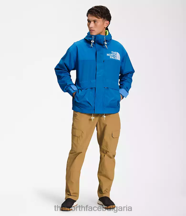 облекло The North Face 86 висококачествено планинско яке с ниско ниво на финост супер звуково синьо мъже 40DF0205