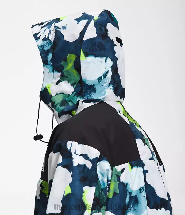 облекло The North Face 86 ретро планинско яке smmt тъмносин абстрактен флорален принт мъже 40DF01293