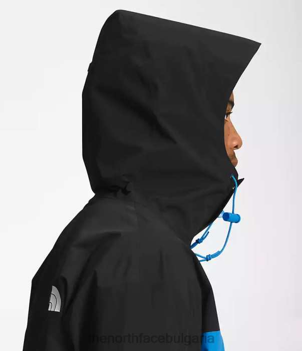 облекло The North Face 86 ретро планинско яке tnf черно/супер звуково синьо/лилаво цвете на кактус мъже 40DF01296