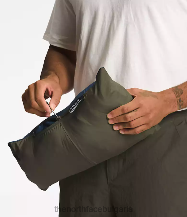 облекло The North Face 92 low-fi hi-tek nuptse сенчесто синьо/ново тъмнозелено мъже 40DF0826