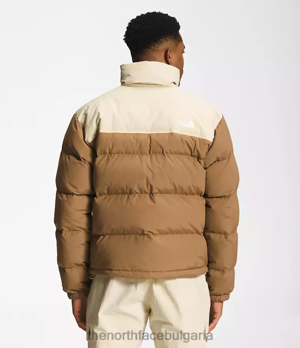 облекло The North Face 92 low-fi hi-tek nuptse полезност кафяво/чакъл мъже 40DF0827