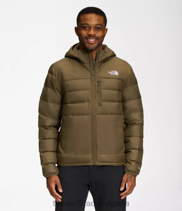 облекло The North Face aconcagua 2 качулка военна маслина мъже 40DF0596