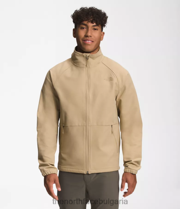 облекло The North Face яке camden soft shell каки камък тъмен пирен мъже 40DF0480