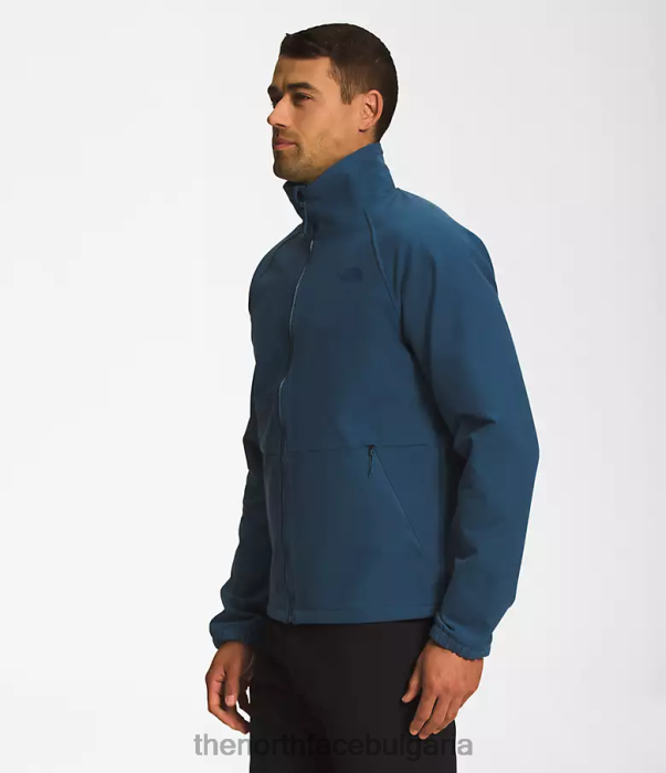 облекло The North Face яке camden soft shell сенчесто син тъмен пирен мъже 40DF0481