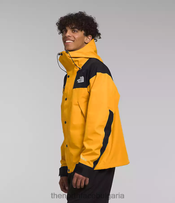 облекло The North Face gtx планинско яке summit gold/tnf black мъже 40DF0544