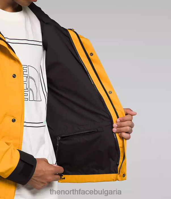 облекло The North Face gtx планинско яке summit gold/tnf black мъже 40DF0544